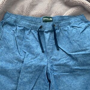 Roots Chambray Shorts